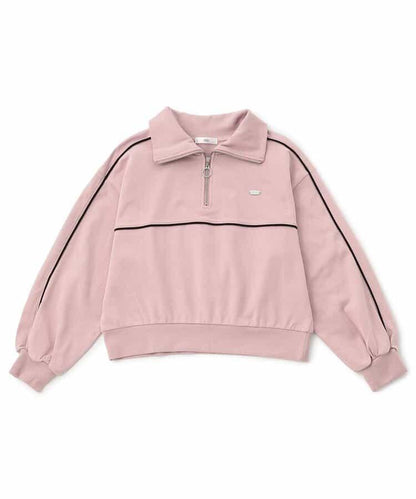 加絨半拉鍊上衣