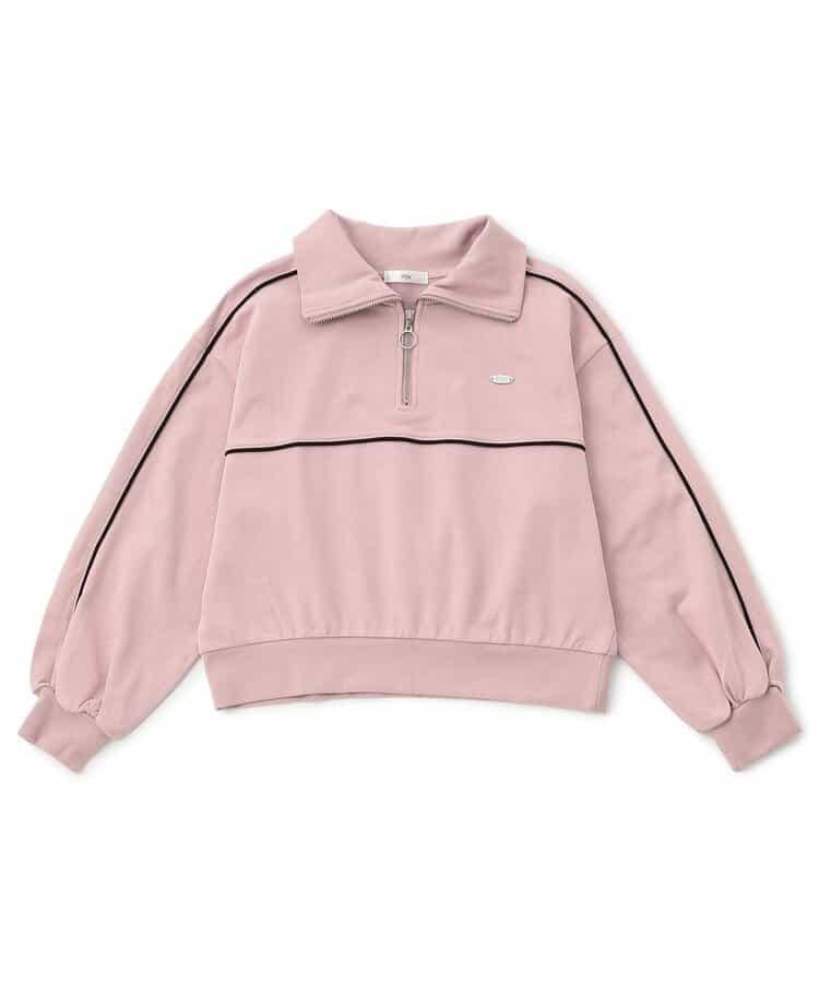 加絨半拉鍊上衣