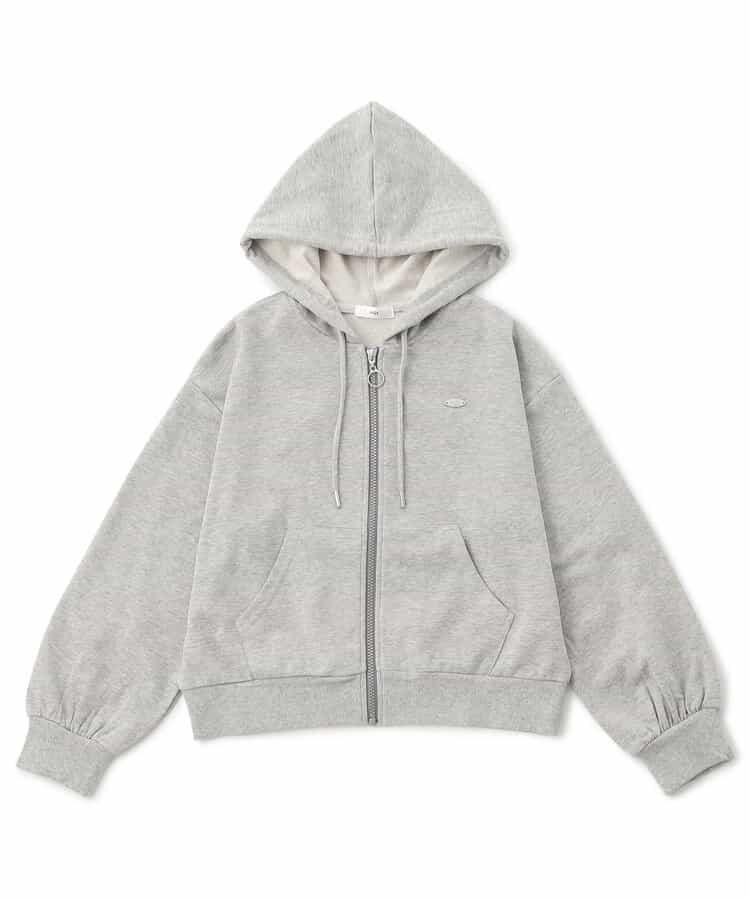 加絨拉鍊連帽衛衣