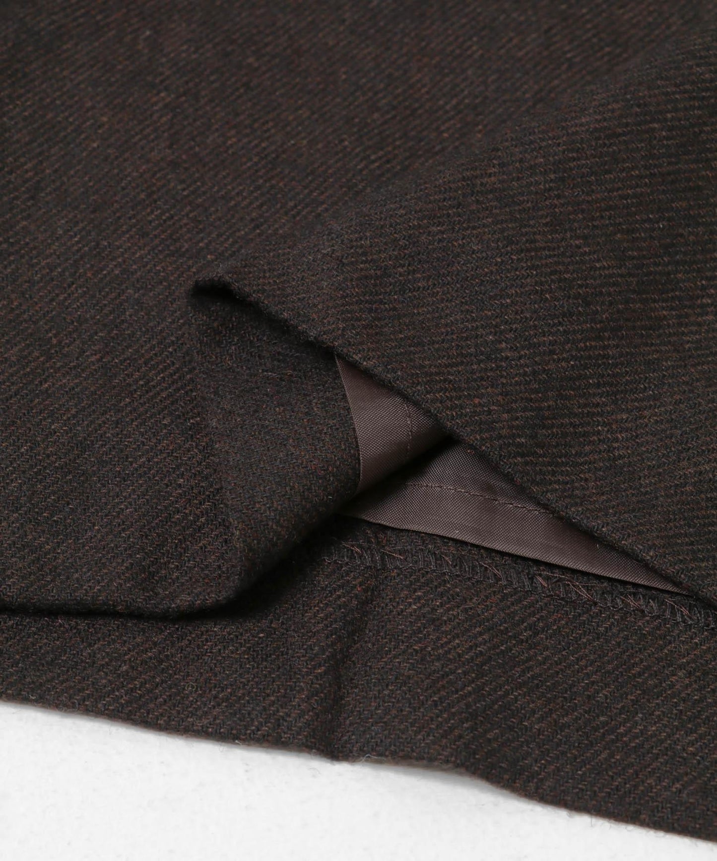 直筒寬鬆褶皺長褲