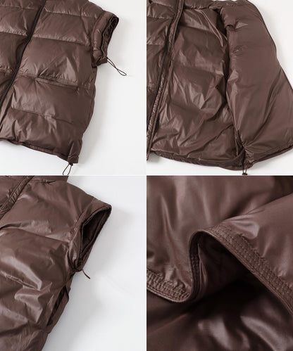 短袖羽絨馬甲