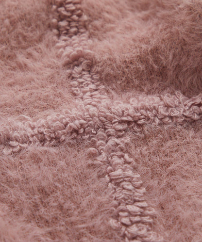 《主役級單品》V領提花開衫