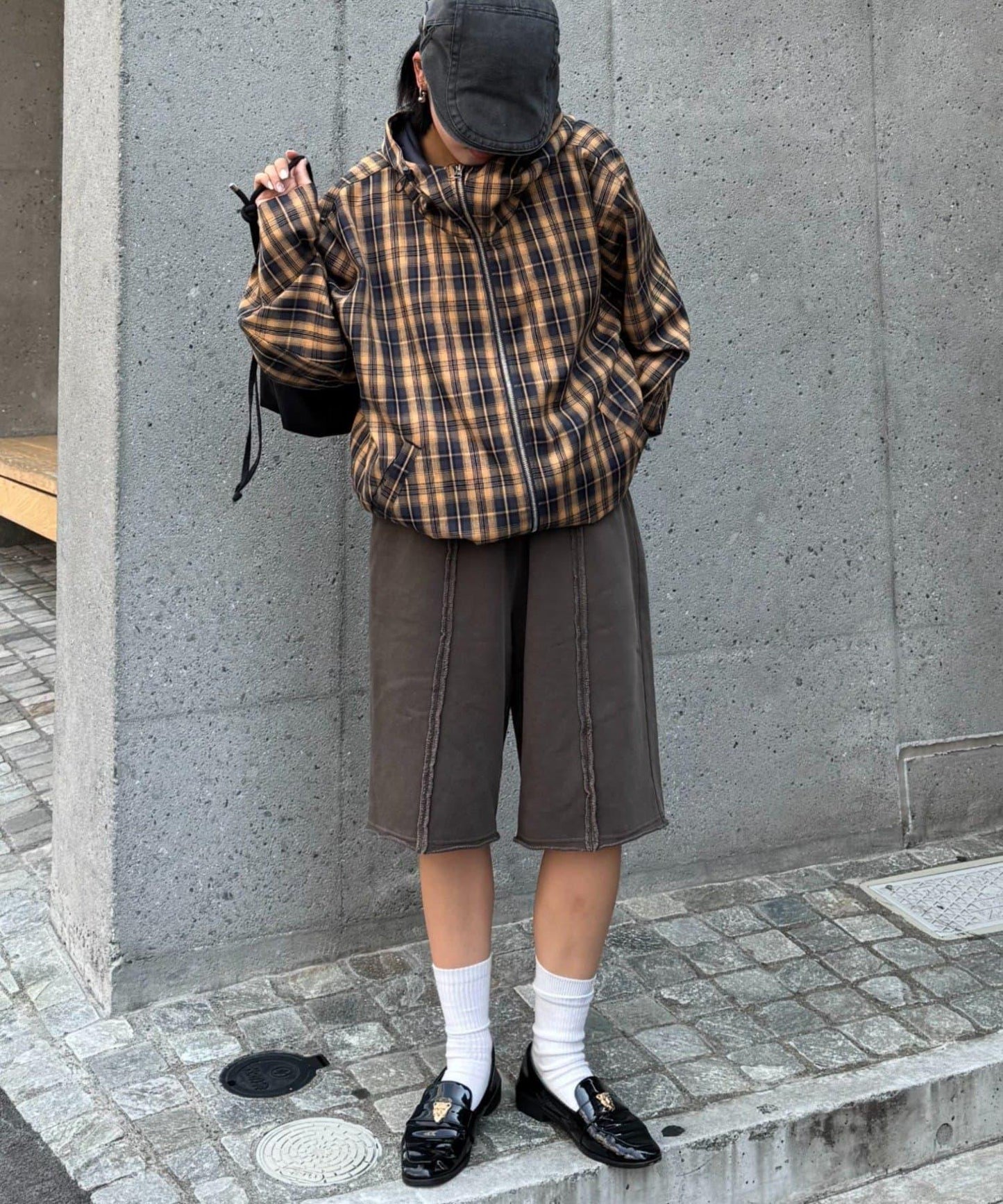 【CIAOPANIC TYPY】【OddStudio】標誌印花休閒短褲