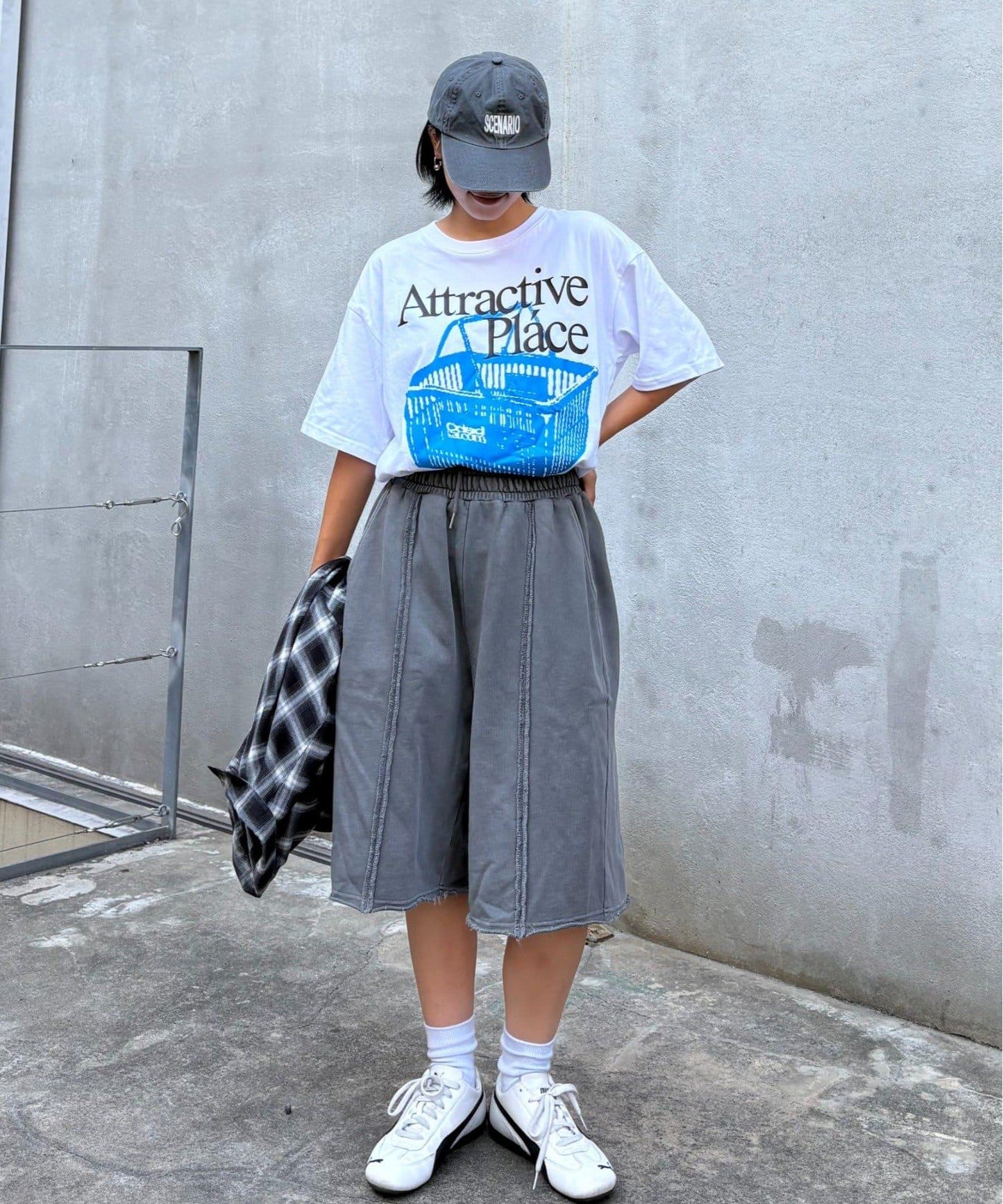 【CIAOPANIC TYPY】【OddStudio】標誌印花休閒短褲