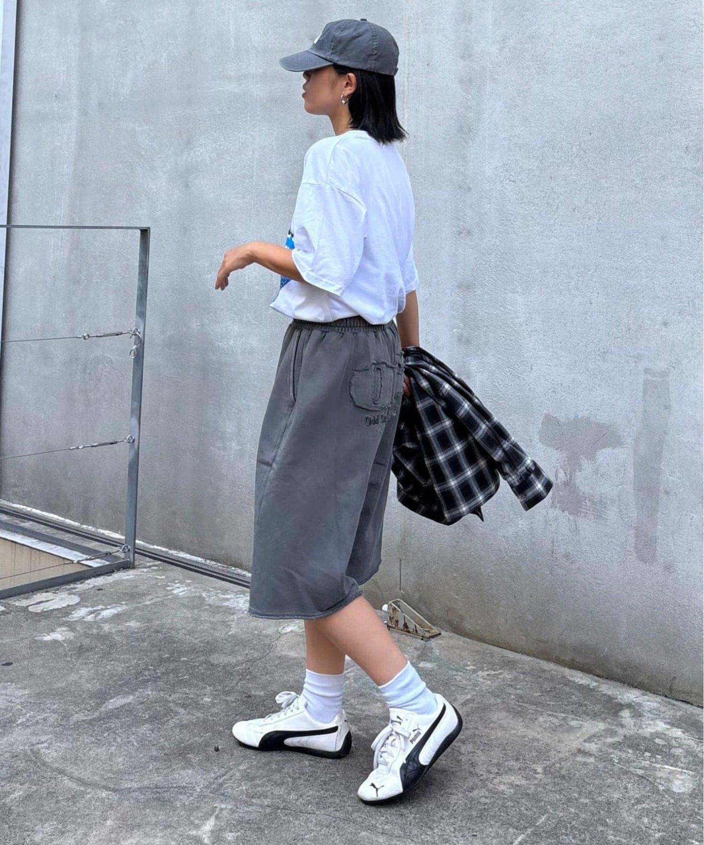 【CIAOPANIC TYPY】【OddStudio】標誌印花休閒短褲