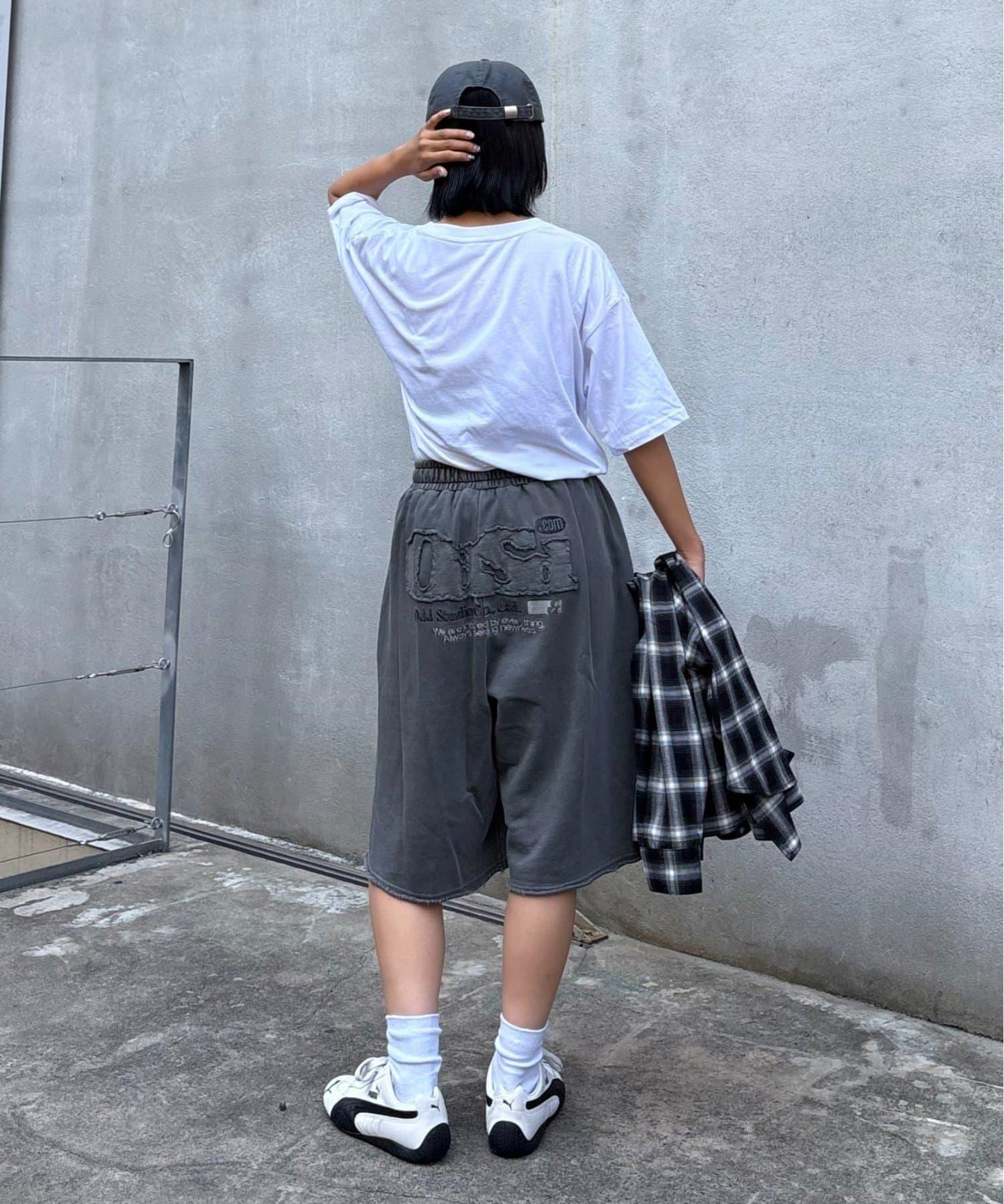 【CIAOPANIC TYPY】【OddStudio】標誌印花休閒短褲