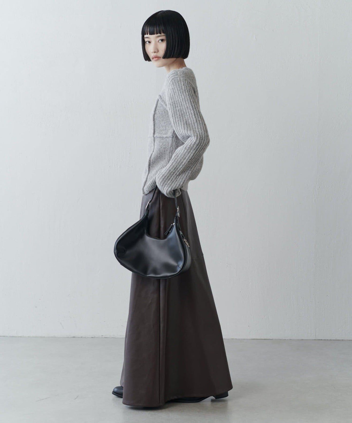 馬甲風針織套頭衫