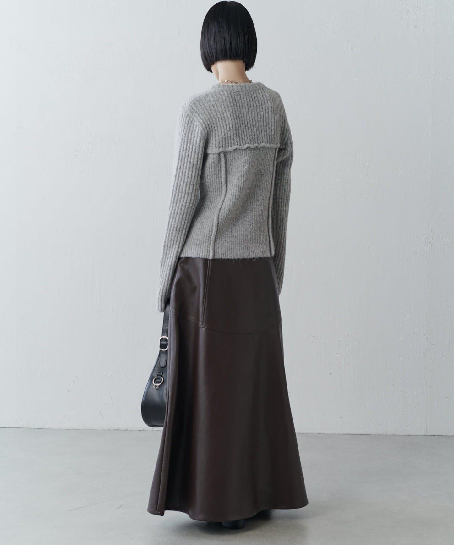 馬甲風針織套頭衫