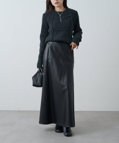 馬甲風針織套頭衫