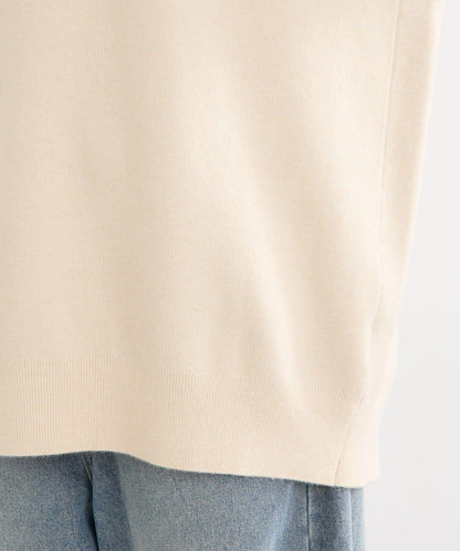 【背部標誌吸睛】運動標誌針織衫