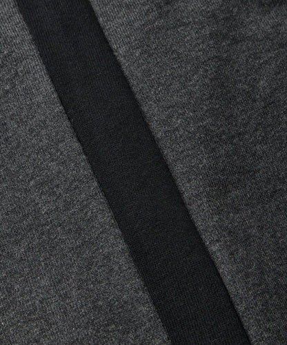 RIVE DROITE 側邊條紋針織褲