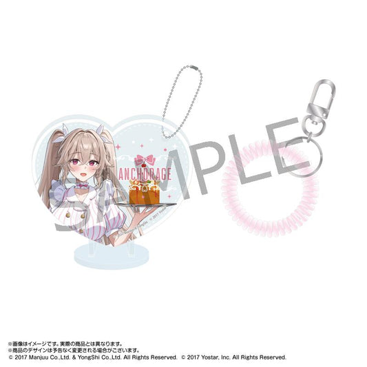 《碧藍航線》×パセラ_ぴくりあ亞克力鑰匙扣&立牌+彈簧手環 安克雷奇
