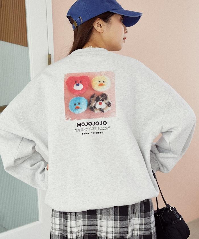 mojojojo 背部印花藝術衛衣