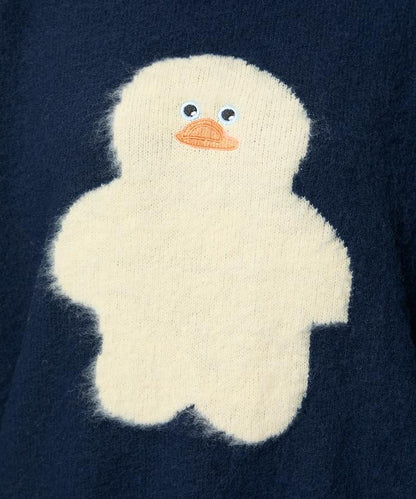 mojojojo 長絨藝術針織衫