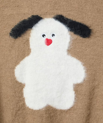 mojojojo 長絨藝術針織衫