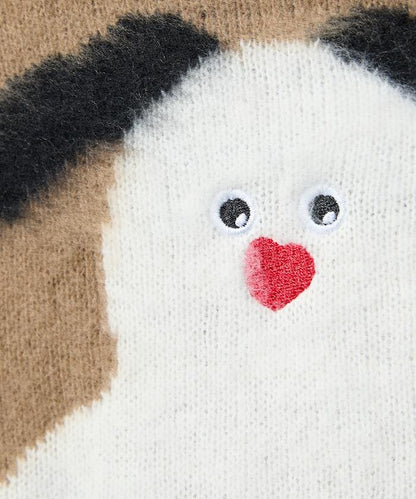 mojojojo 長絨藝術針織衫