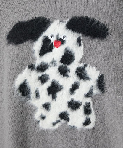 mojojojo 長絨藝術針織衫