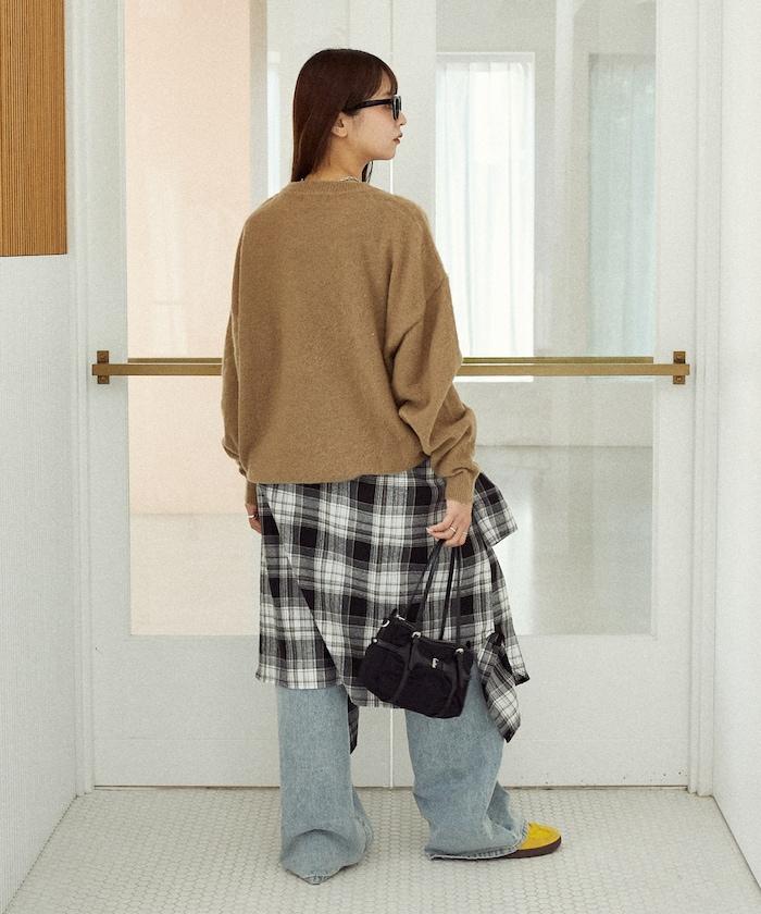 mojojojo 長絨藝術針織衫