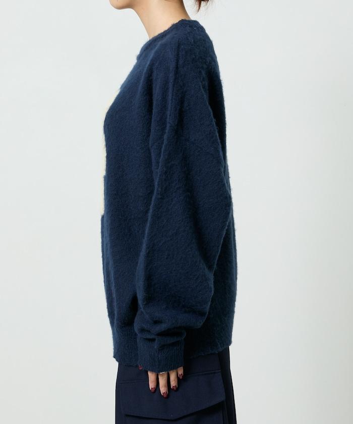 mojojojo 長絨藝術針織衫