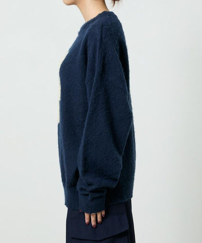 mojojojo 長絨藝術針織衫