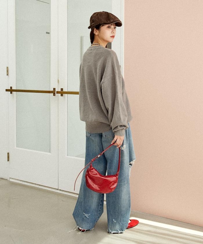 mojojojo 長絨藝術針織衫