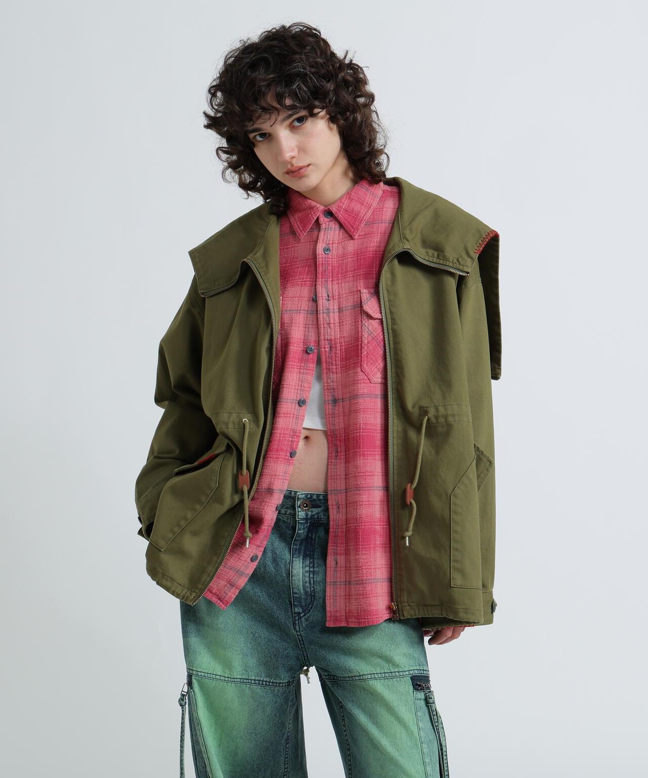 《WOMAN》M-51仿舊水洗夾克