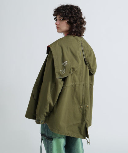 《WOMAN》M-51仿舊水洗夾克