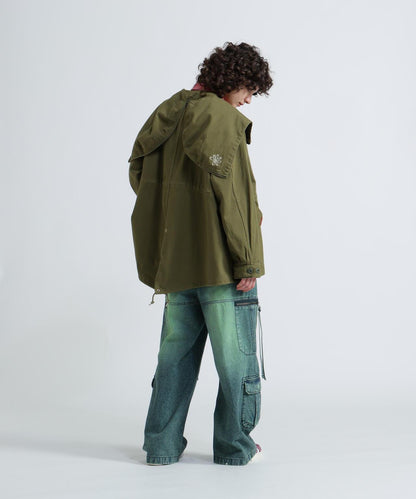 《WOMAN》M-51仿舊水洗夾克