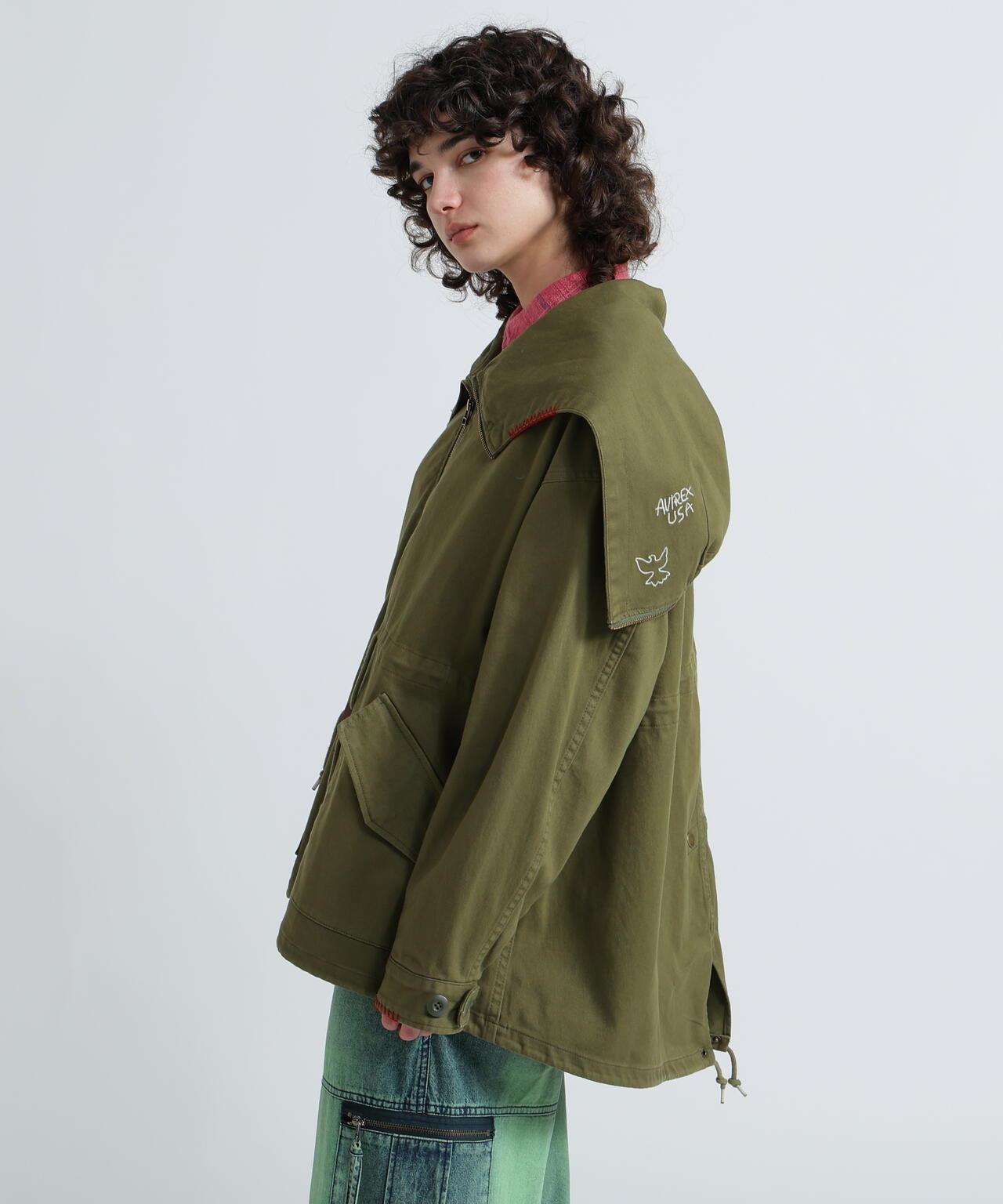 《WOMAN》M-51仿舊水洗夾克