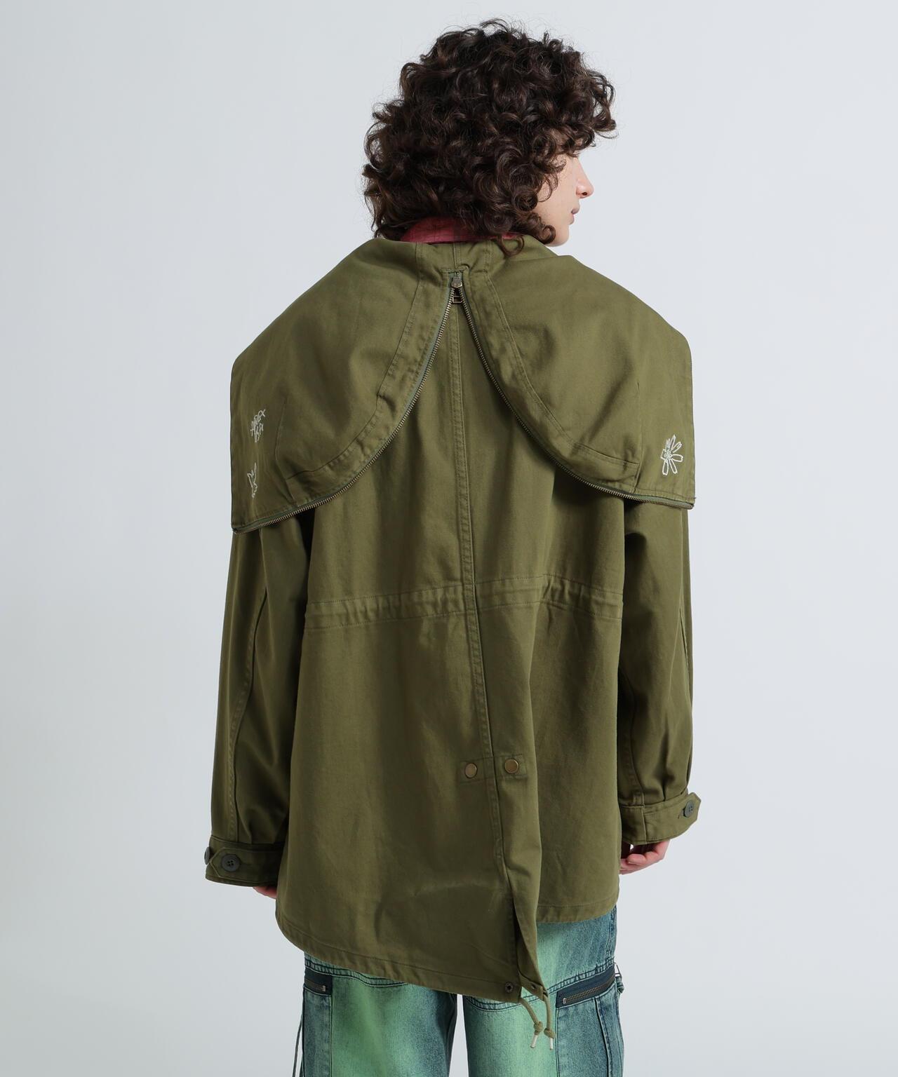 《WOMAN》M-51仿舊水洗夾克