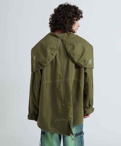 《WOMAN》M-51仿舊水洗夾克