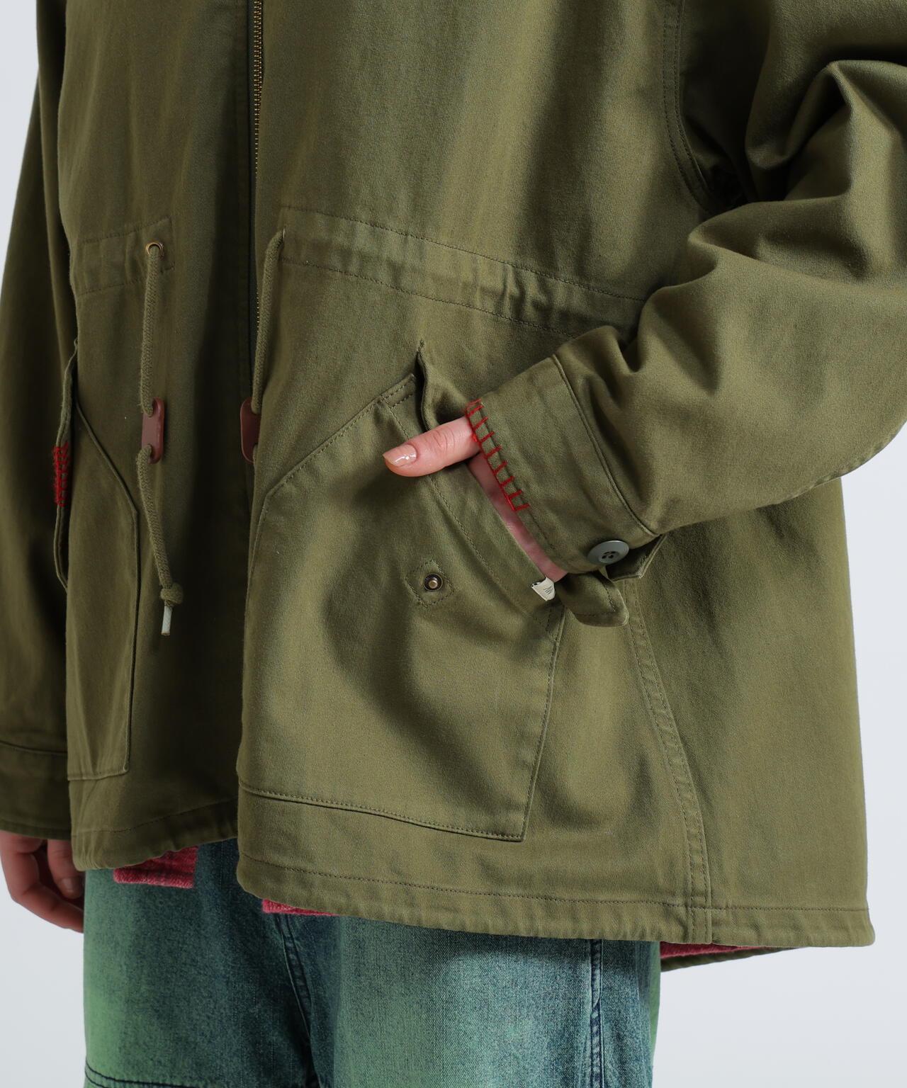 《WOMAN》M-51仿舊水洗夾克