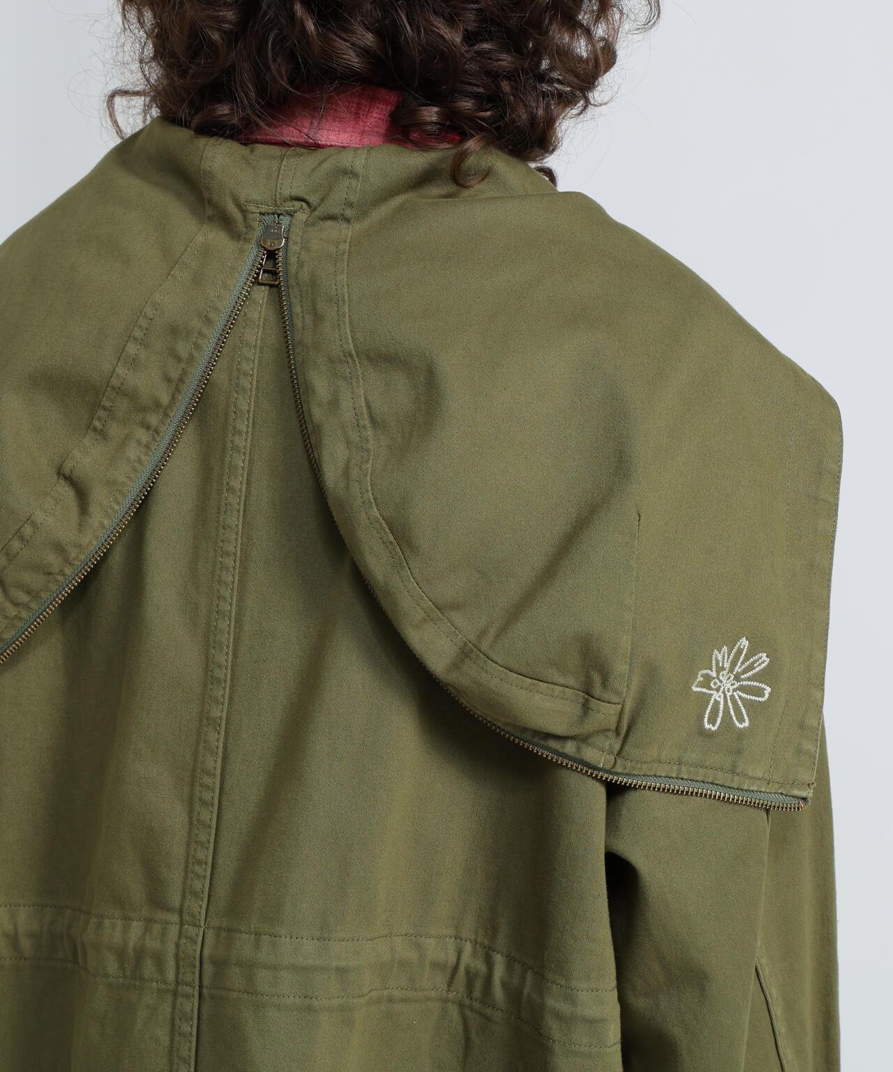 《WOMAN》M-51仿舊水洗夾克