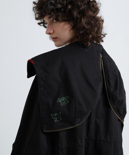 《WOMAN》M-51仿舊水洗夾克