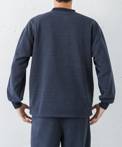 『聯名』THOUSAND MILE×URBAN RESEARCH 針織抓絨圓領套頭衫