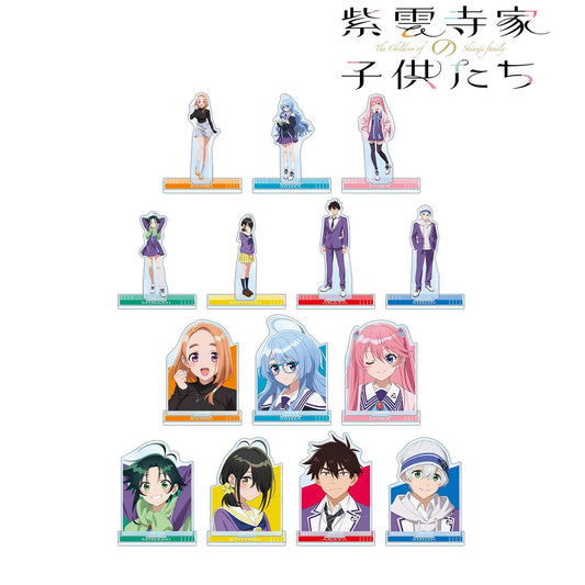 紫雲寺家的孩子們_隨機亞克力立牌（單品/全套BOX）【BOX/14包入】