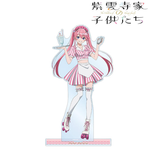 紫雲寺家的孩子們_新繪 紫雲寺謠華 美式餐廳ver. 特大亞克力立牌