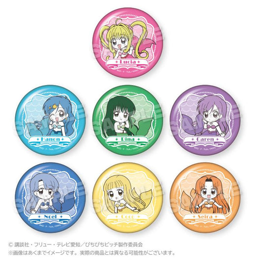 《人魚的旋律》隨機亞克力徽章【BOX／7個裝】