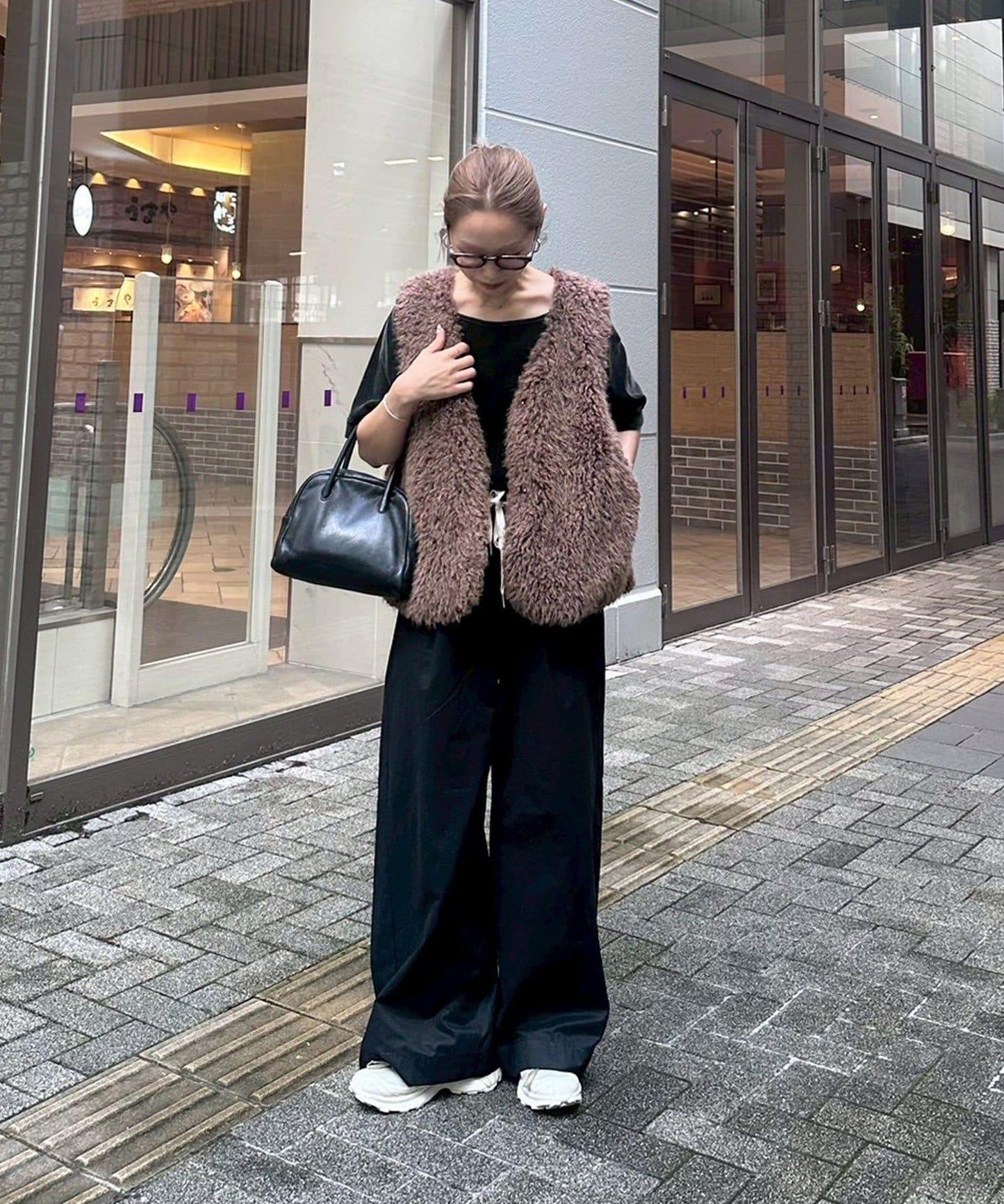 【パルクロ限定】PON企畫仿毛皮馬甲