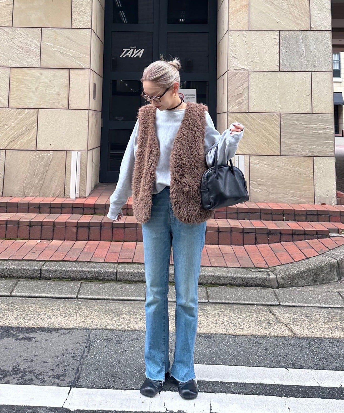 【パルクロ限定】PON企畫仿毛皮馬甲