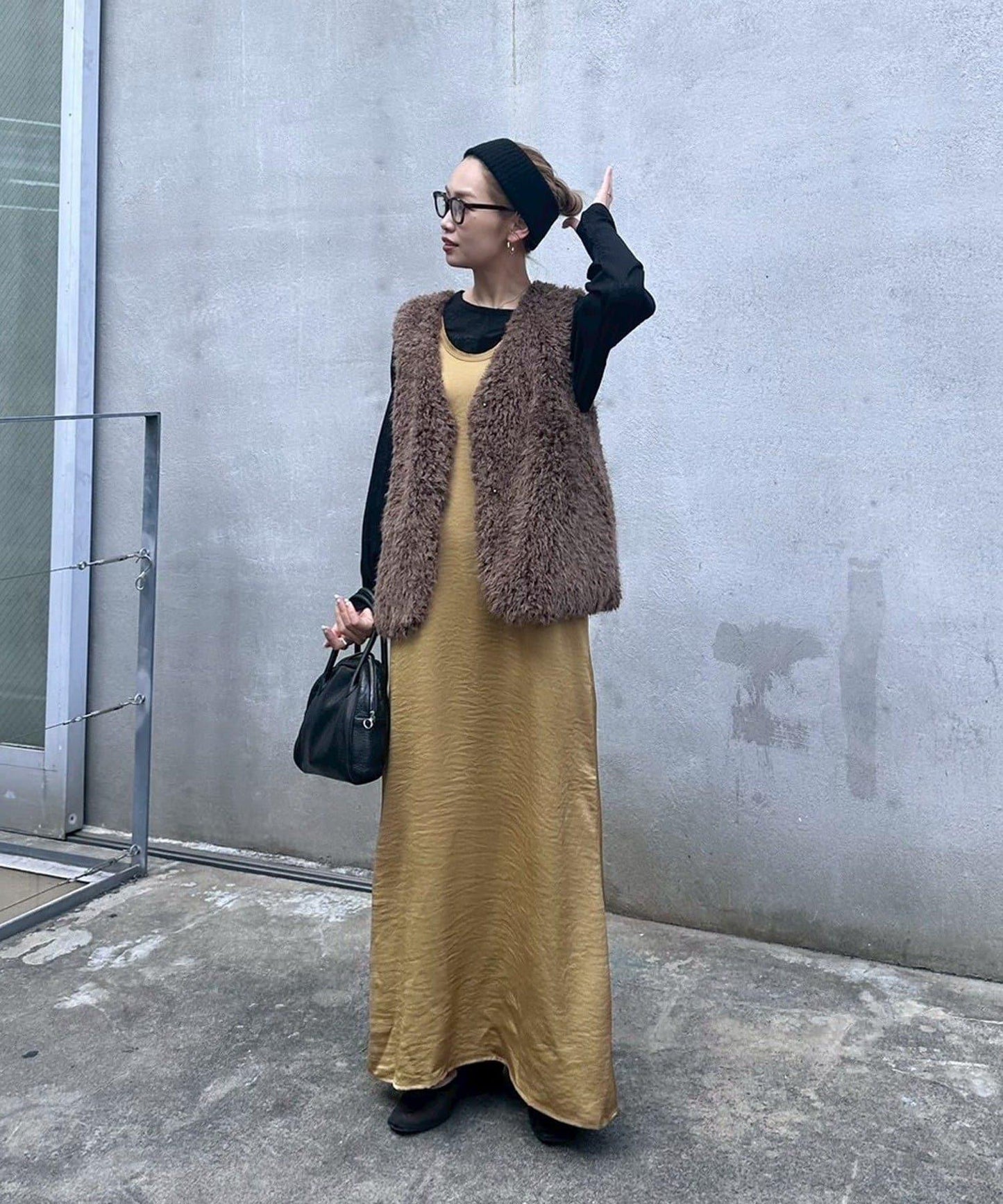 【パルクロ限定】PON企畫仿毛皮馬甲