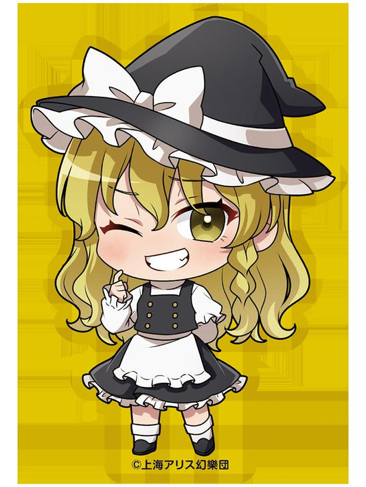 《東方Project》_異形剪裁貼紙／霧雨魔理沙