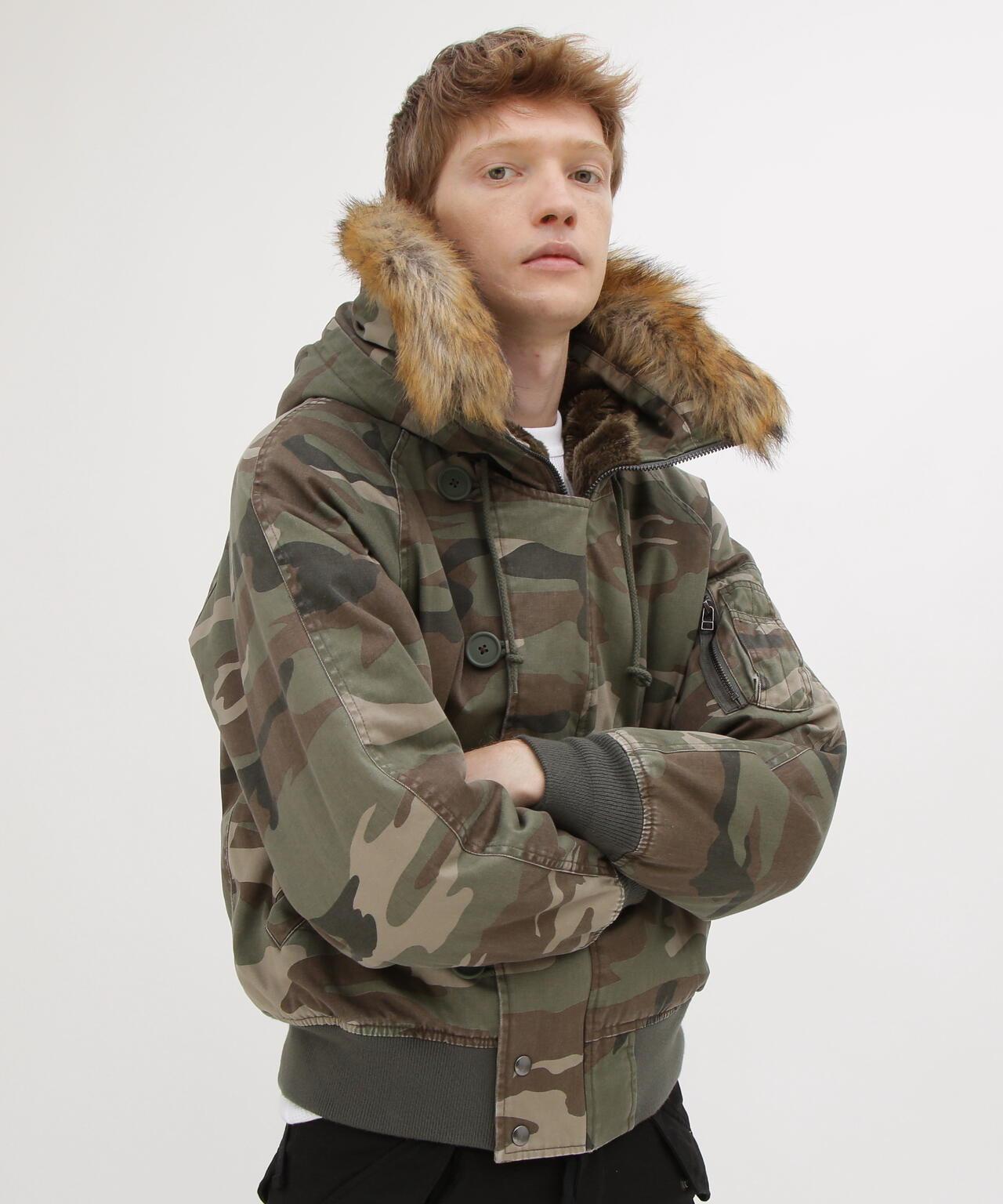 《&DEPOT限定》迷彩N-2B