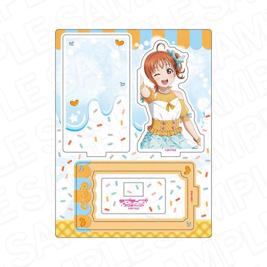 LoveLive! Sunshine!! 層疊亞克力立牌 高海千歌 Cafe party ver.