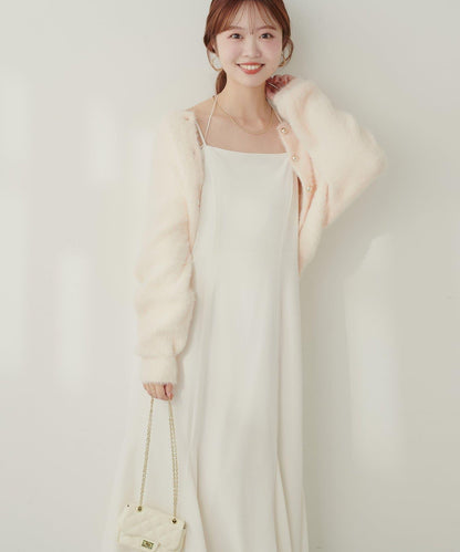 〈mizu〉多功能蝴蝶結美人魚連衣裙