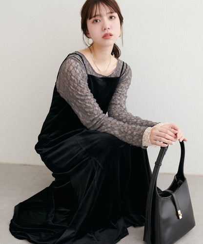 〈mizu〉多功能蝴蝶結美人魚連衣裙