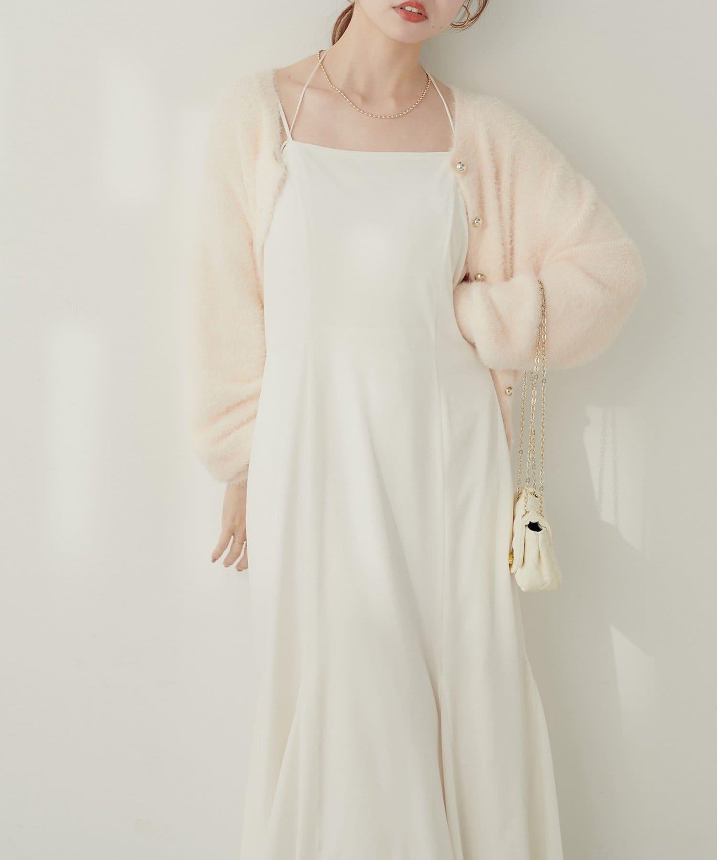 〈mizu〉多功能蝴蝶結美人魚連衣裙