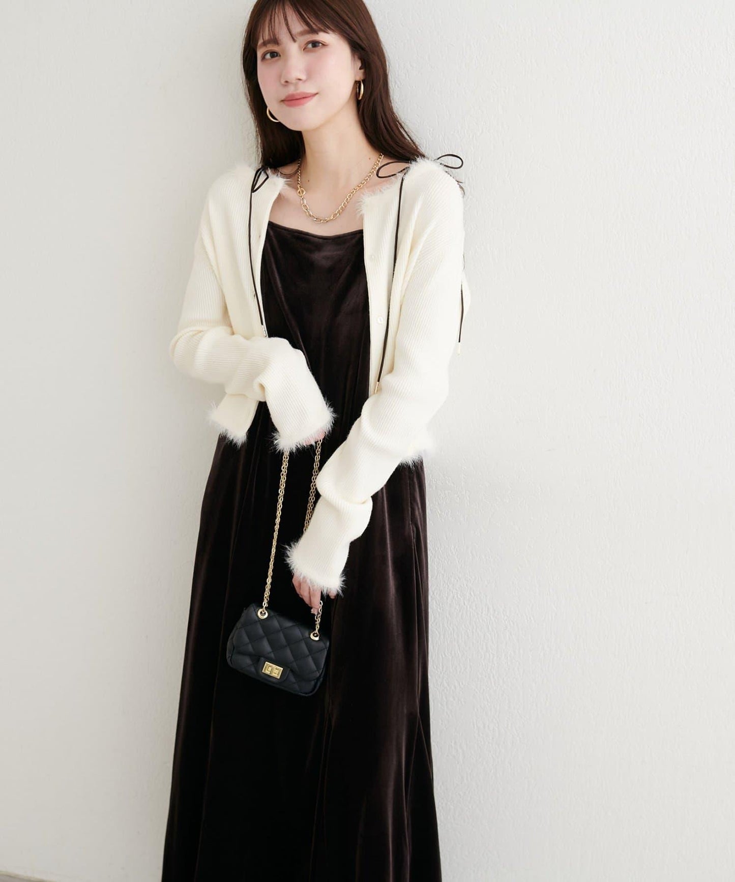 〈mizu〉多功能蝴蝶結美人魚連衣裙