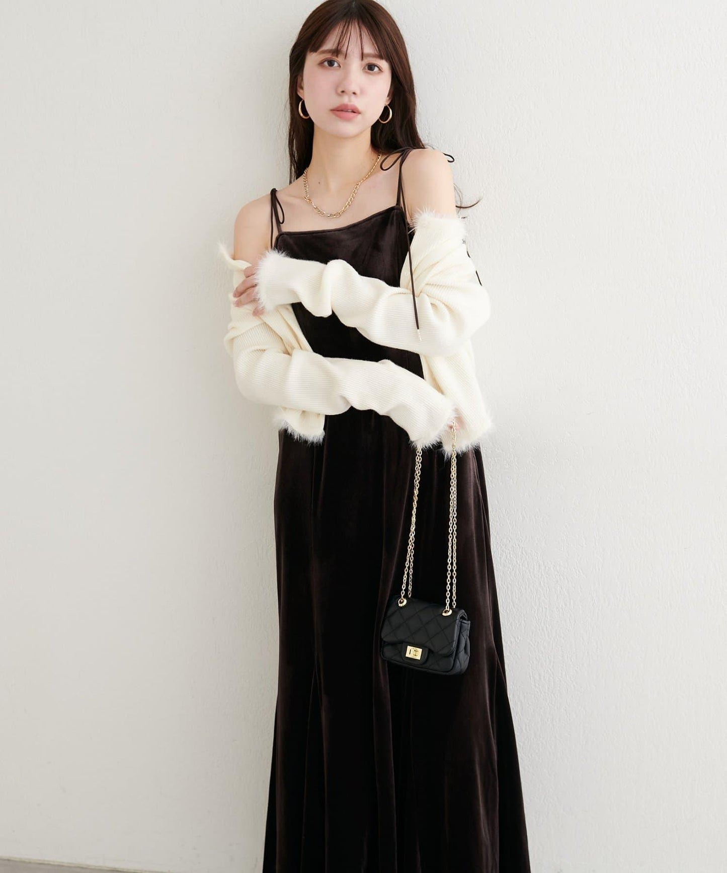 〈mizu〉多功能蝴蝶結美人魚連衣裙