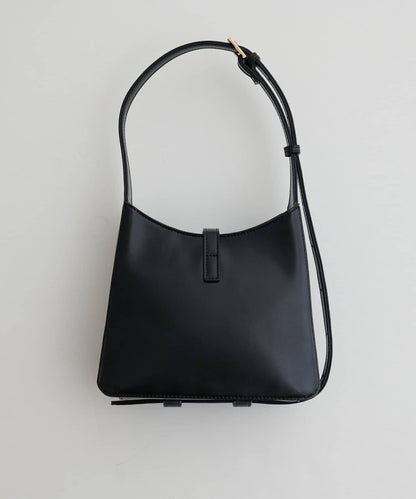 優雅風格雙用扣帶單肩包